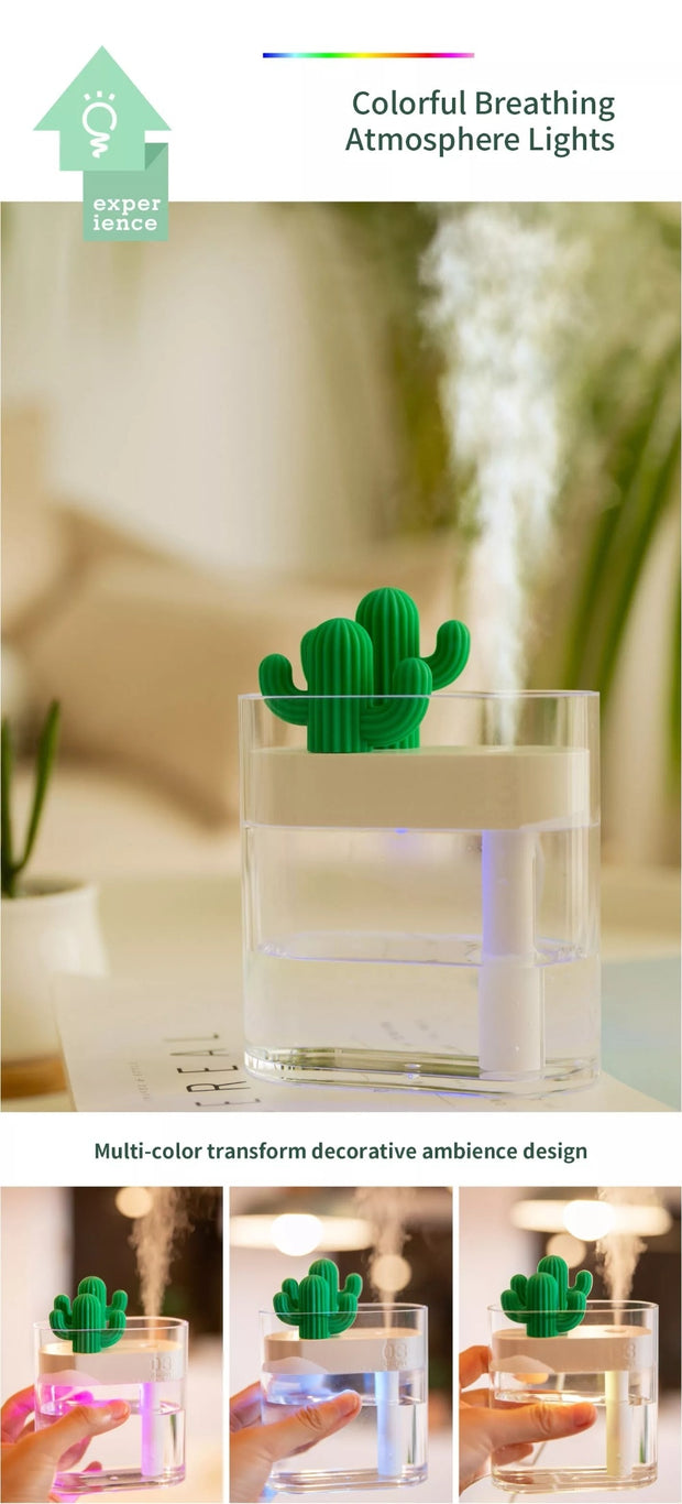 Clear Cactus Ultrasonic Air Humidifier