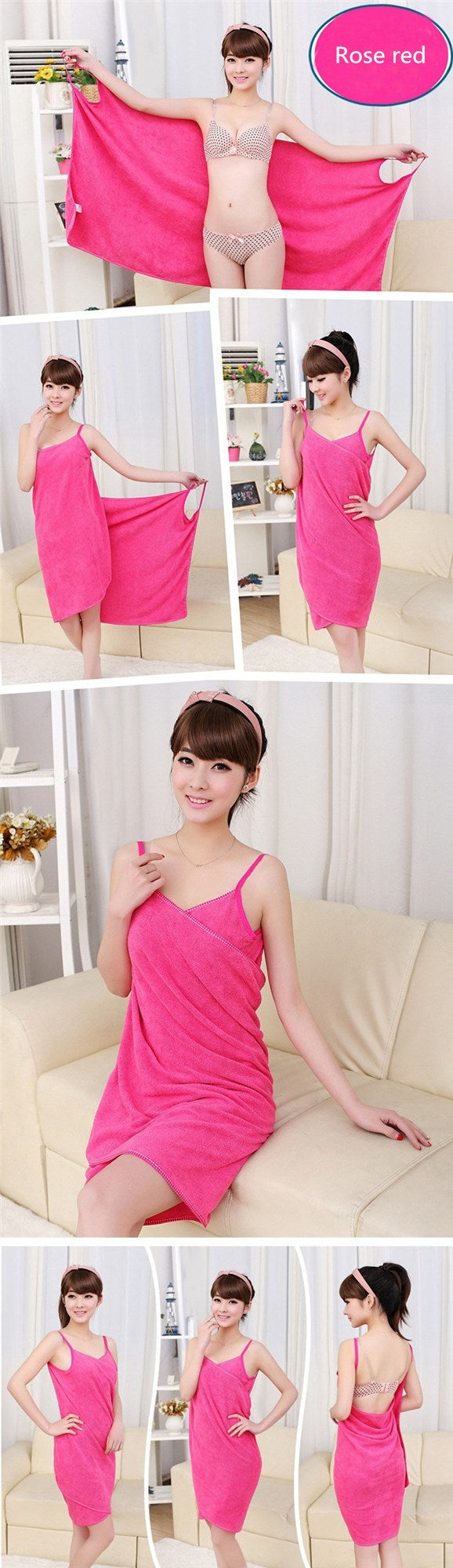 Soft Microfiber Towel Dress