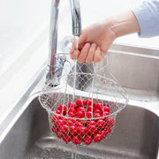 Foldable Stainless Steel Basket