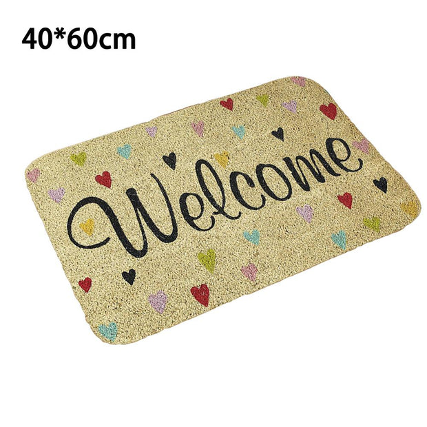 Non-Slip Welcome Doormat