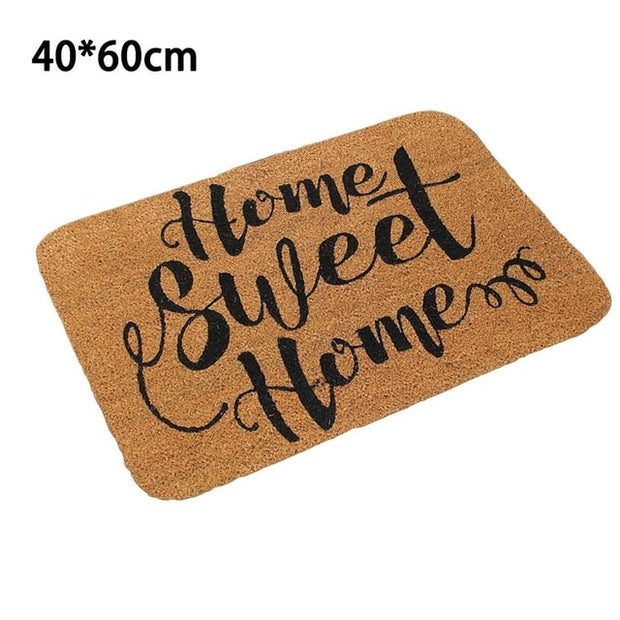 Non-Slip Welcome Doormat