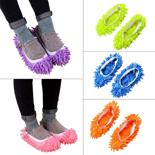 Easy Cleaning Mop Slippers