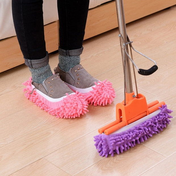 Easy Cleaning Mop Slippers