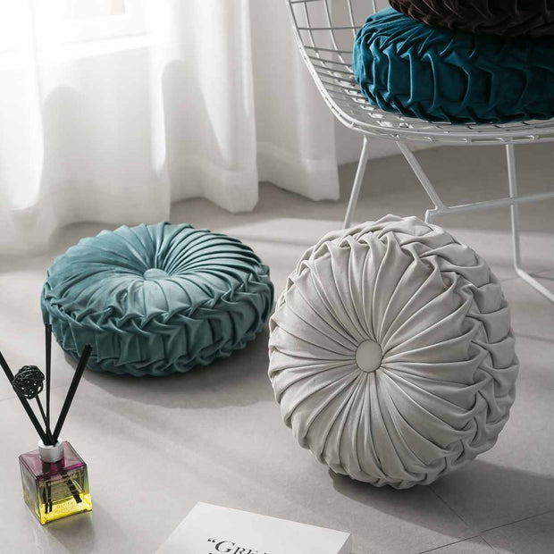 Round Shape Throw Pillow Cushion