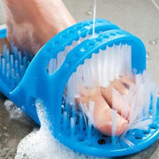 Bath Slippers Foot Scrubber