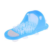 Bath Slippers Foot Scrubber