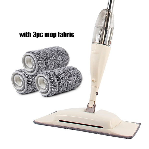 3-In-1 Spray Mop Broom Set