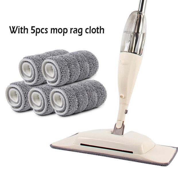 3-In-1 Spray Mop Broom Set