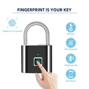 Fingerprint Smart Pad Lock