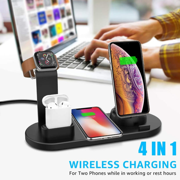 4 In 1 Wireless Charging Dock