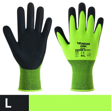 Gardening Nitrile Rubber Gloves